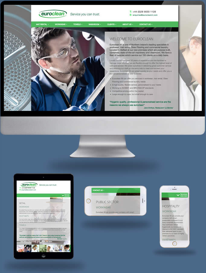 EuroClean - Truska Web Site Design