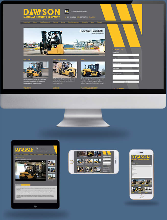 Dawson MHE - Truska Web Site Design